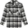 Kids Malelions Vesten | Malelions Junior Signature Flannel Grijs