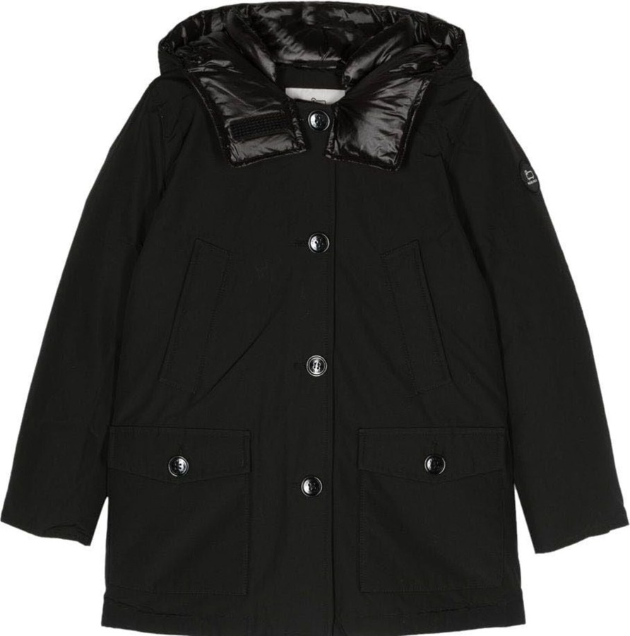 Kids Woolrich Jassen | Woolrich Woolrich Coats Black Zwart