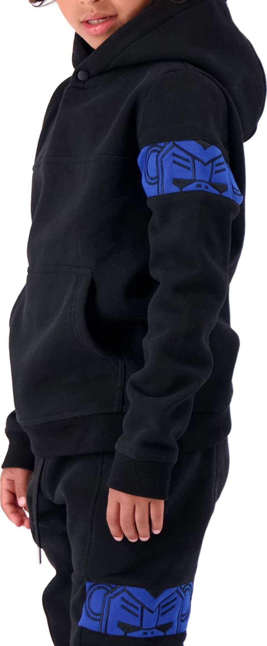 Kids Black Bananas Truien | Black Bananas Jr Commander Hoody Zwart