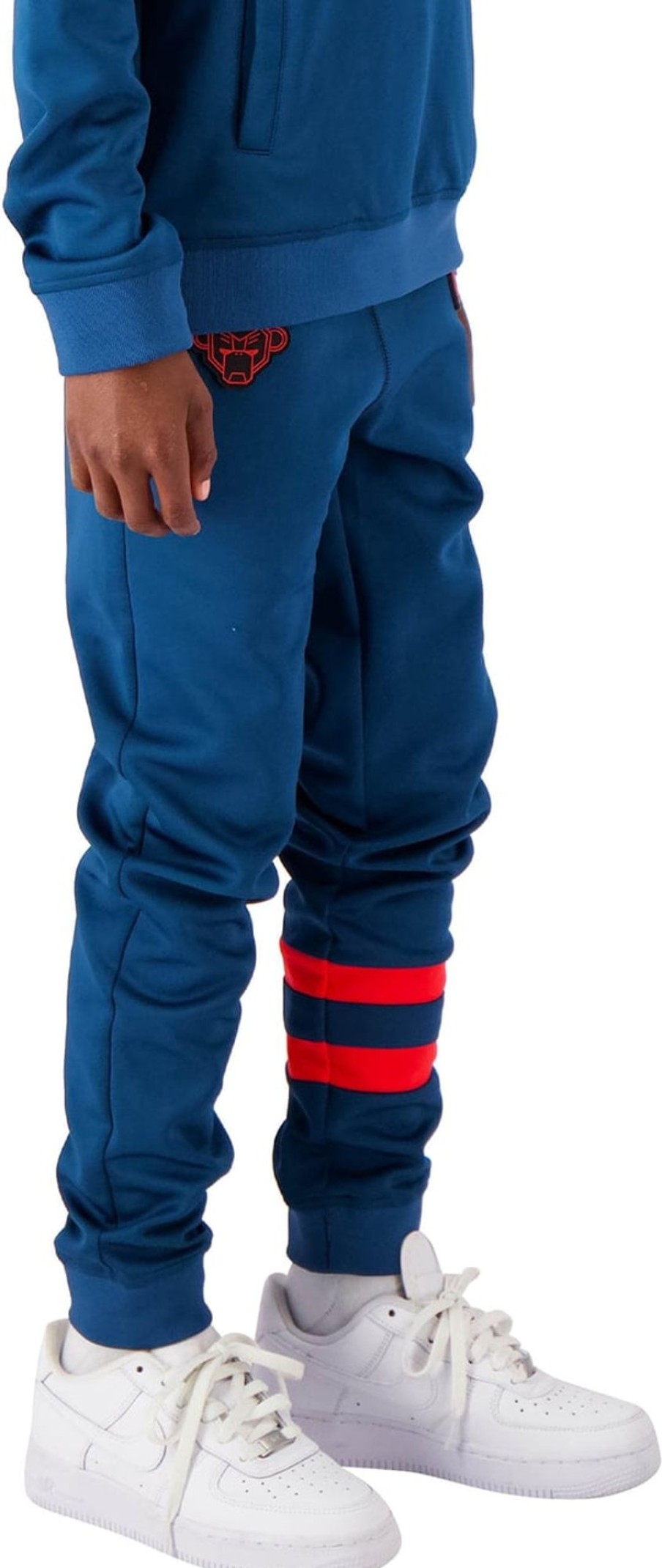 Kids Black Bananas Broeken | Black Bananas Jr Limit Trackpants Blauw