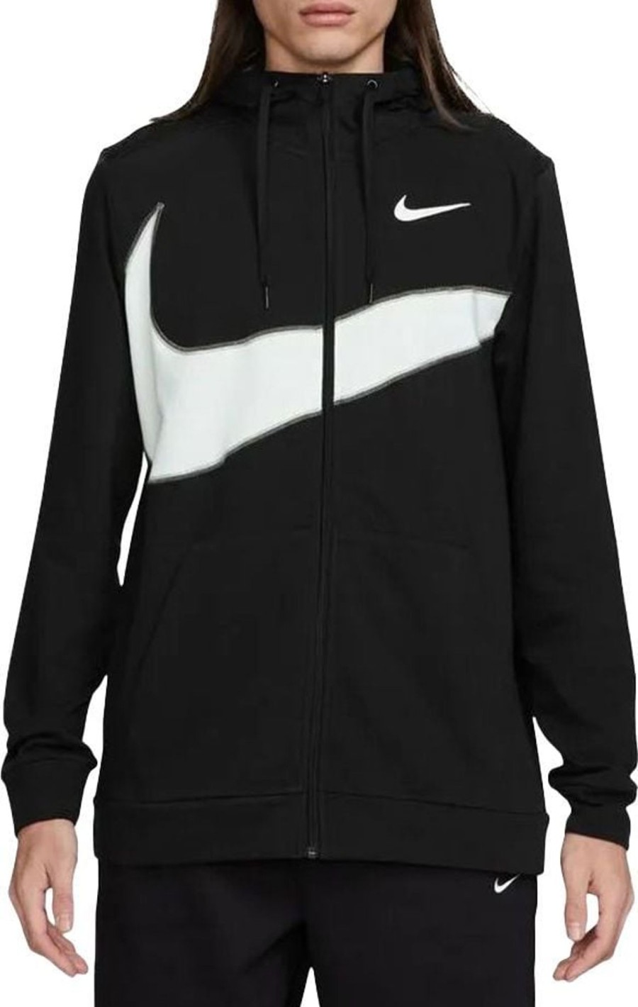 Heren Nike | Nike Dri-Fit Fleece Vest Heren Zwart Zwart