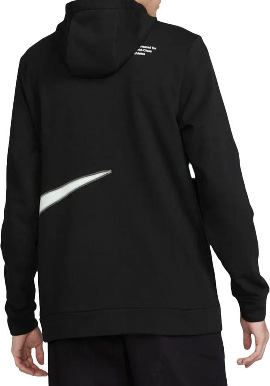 Heren Nike | Nike Dri-Fit Fleece Vest Heren Zwart Zwart