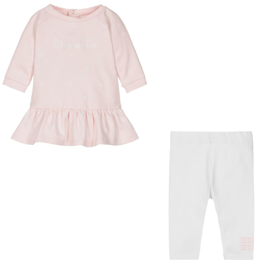 Kids Givenchy Sets | Givenchy Givenchy Baby Meisjes Setjes Licht Roze Roze