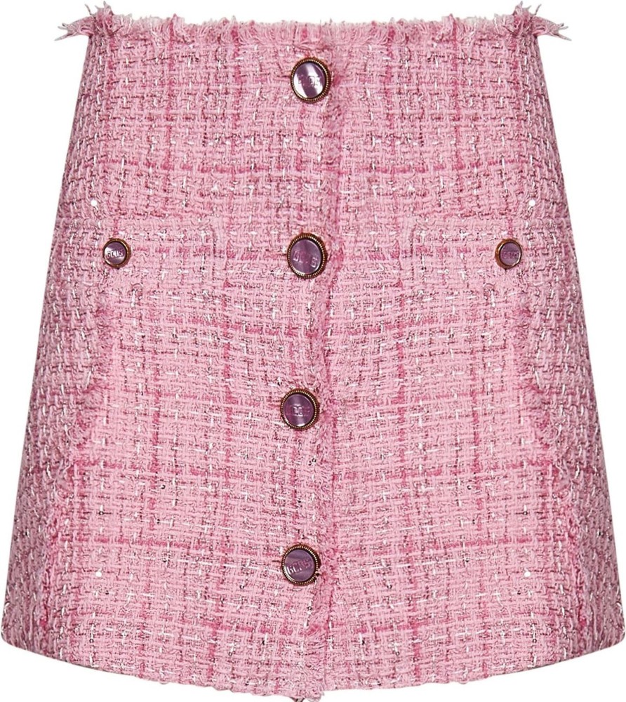 Dames GCDS | Gcds Gcds Skirts Pink Roze