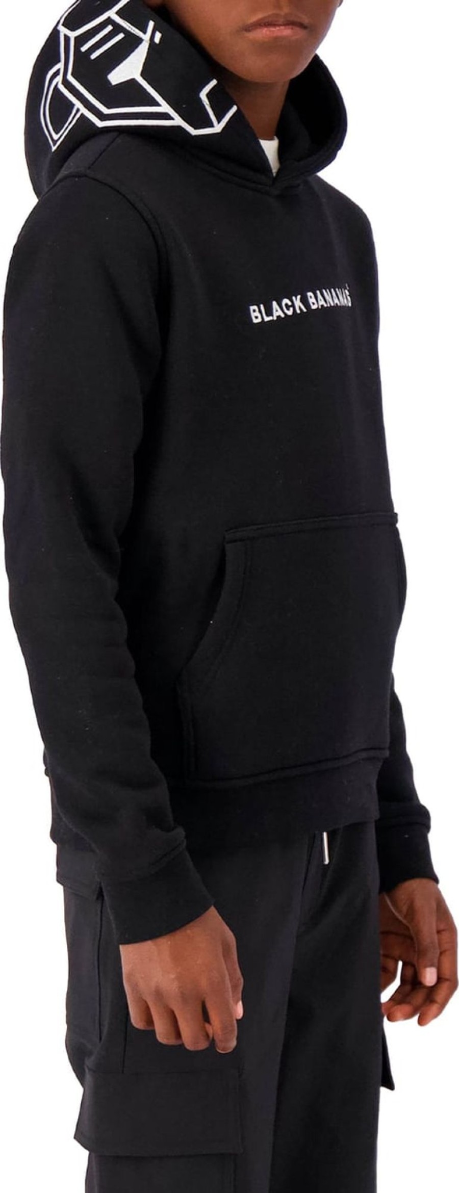 Kids Black Bananas Truien | Black Bananas Incognito Hoody Zwart