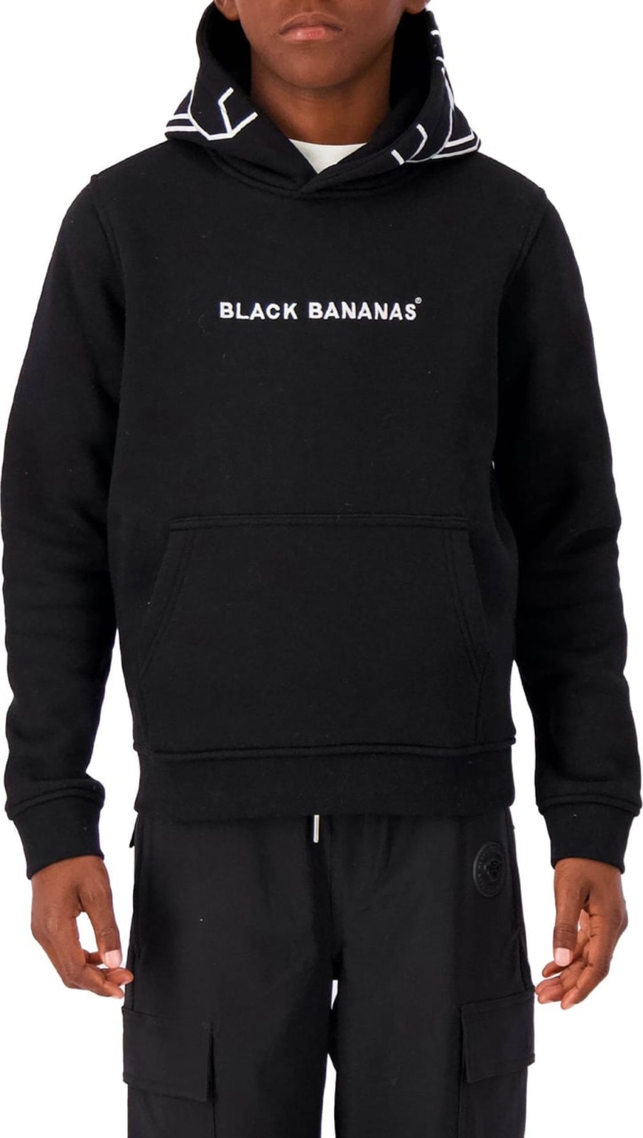 Kids Black Bananas Truien | Black Bananas Incognito Hoody Zwart