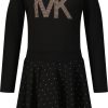 Kids Michael Kors Jurken | Michael Kors Michael Kors Kinder Meisjes Jurk Zwart Zwart