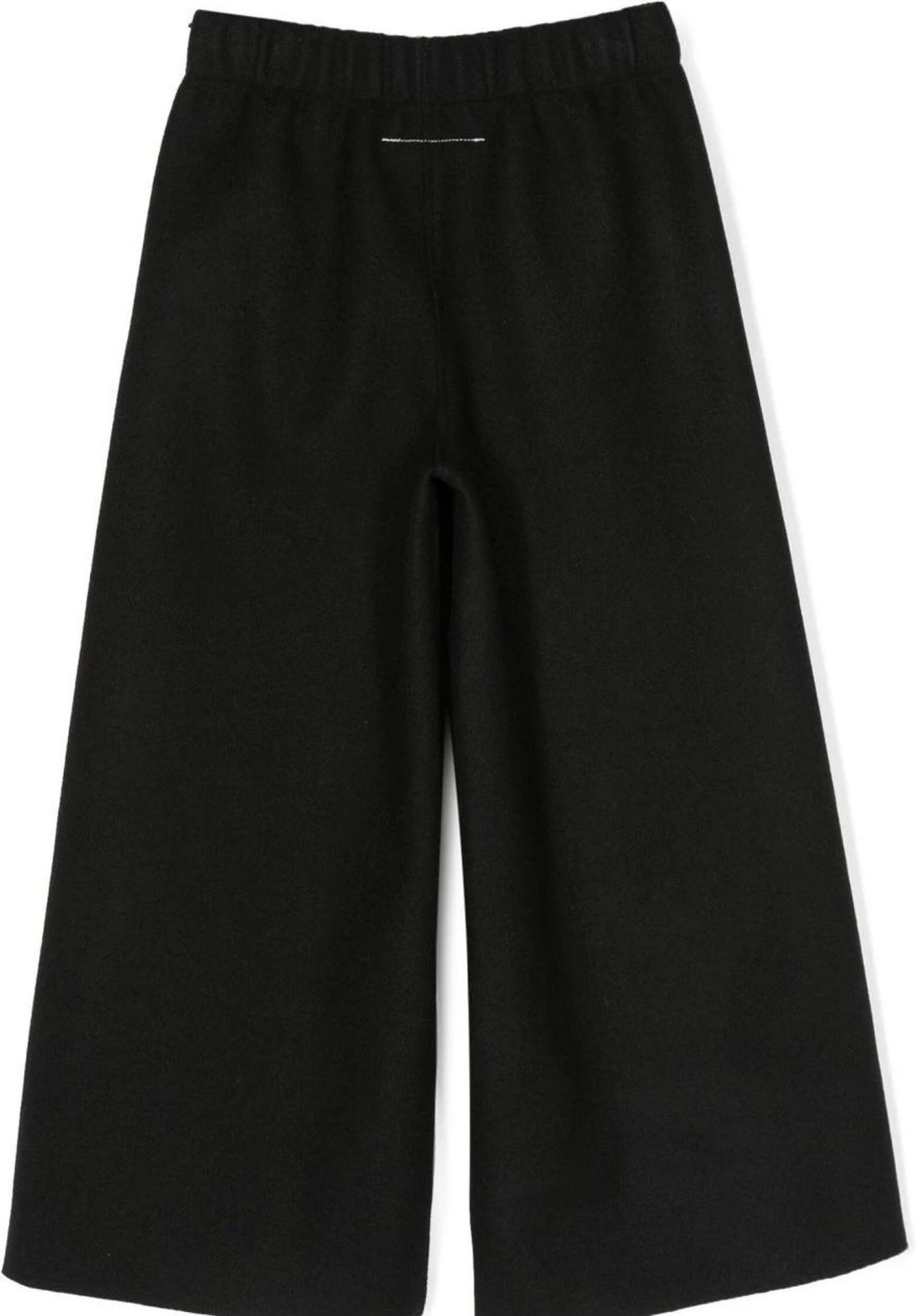 Kids MM6 Maison Margiela Broeken | Mm6 Maison Margiela Pantaloni Black Zwart