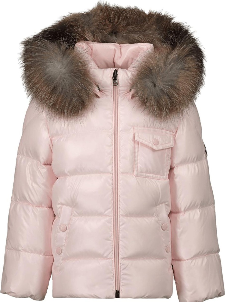 Kids Moncler Jassen | Moncler Moncler Baby Meisjes Jas Licht Roze Roze