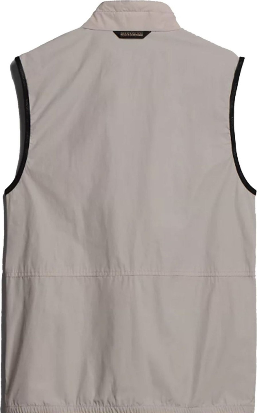 Heren Napapijri | Napapijri Gilet Man A-Rionapo Vest Beige