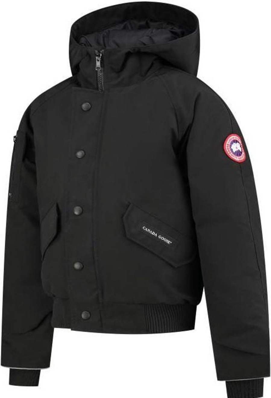 Kids Canada Goose Jassen | Canada Goose Rundle Bomber - Nf Zwart