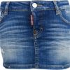 Kids Dsquared2 Rokken | Dsquared2 Rokje Jeans Blauw