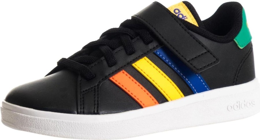 Kids Adidas Schoenen | Adidas Sneakers Kid Grand Court 2.0 Hp8914 Zwart