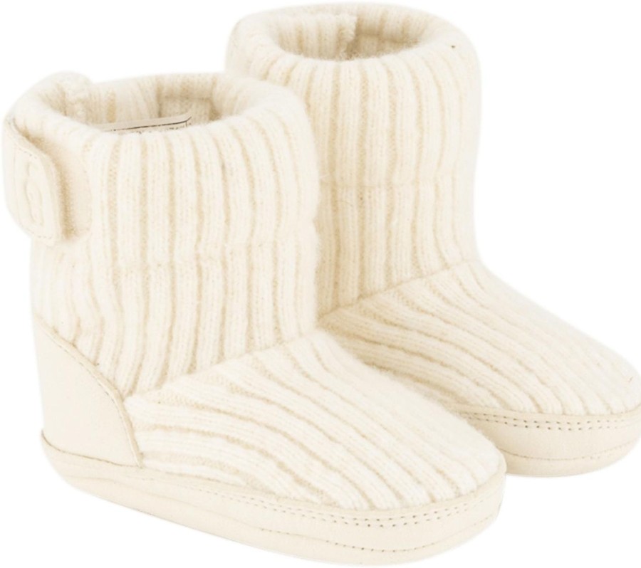 Kids UGG Slofjes | Ugg Ugg Baby Meisjes Slofjes Off White Wit