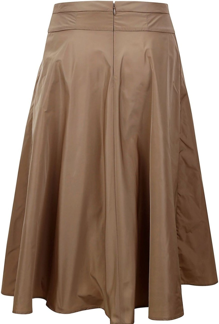 Dames Aspesi | Aspesi Skirts Camel Beige Beige