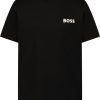 Kids Hugo Boss T-Shirts | Hugo Boss Boss Kinder Jongens T-Shirt Zwart Zwart