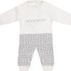 Kids Givenchy Rompers | Givenchy Givenchy Unisex Boxpakje Wit Wit