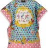 Kids Versace Badkleding | Versace Versace Kinder Meisjes Zwemkleding Blauw Blauw