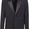 Heren Alexander McQueen | Alexander Mcqueen Alexander Mcqueen Black Blazers Zwart