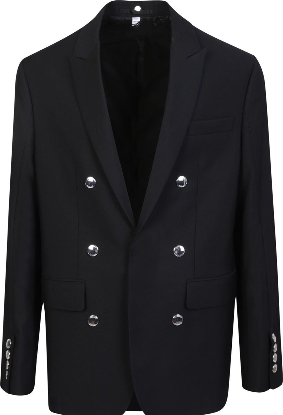 Heren Burberry | Burberry Burberry Black Blazers Zwart