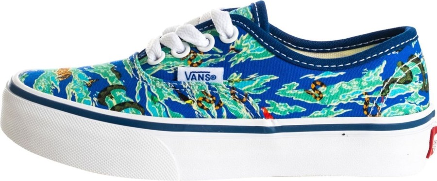 Kids Vans Schoenen | Vans Sneakers Kid Uy Authentic Vn0A3Uivber Blauw