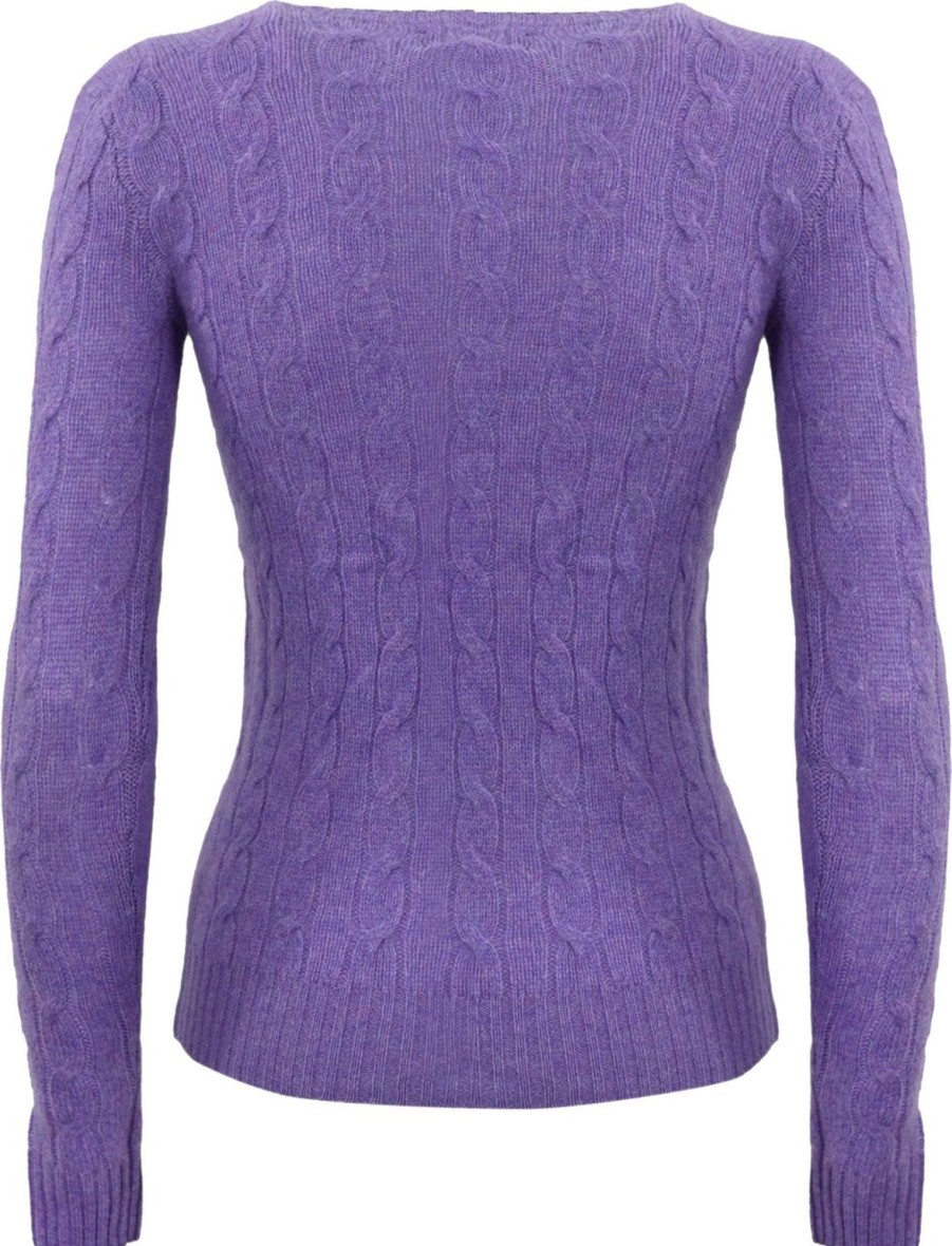 Dames Ralph Lauren | Ralph Lauren Polo Sweaters Lilac Paars