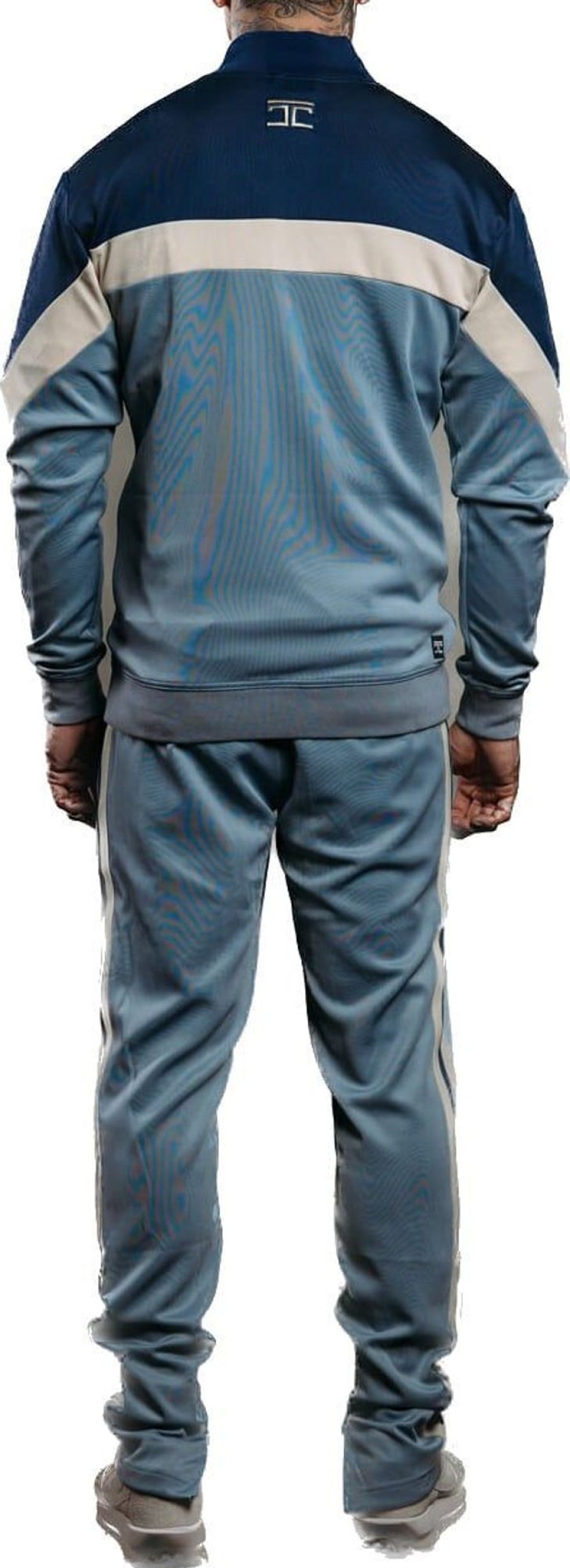 Heren JORCUSTOM | Jorcustom Original Tracksuit Blue/Beige Blauw