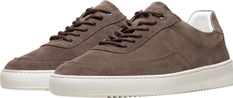 Heren Filling Pieces | Filling Pieces Mondo Suede Taupe Taupe