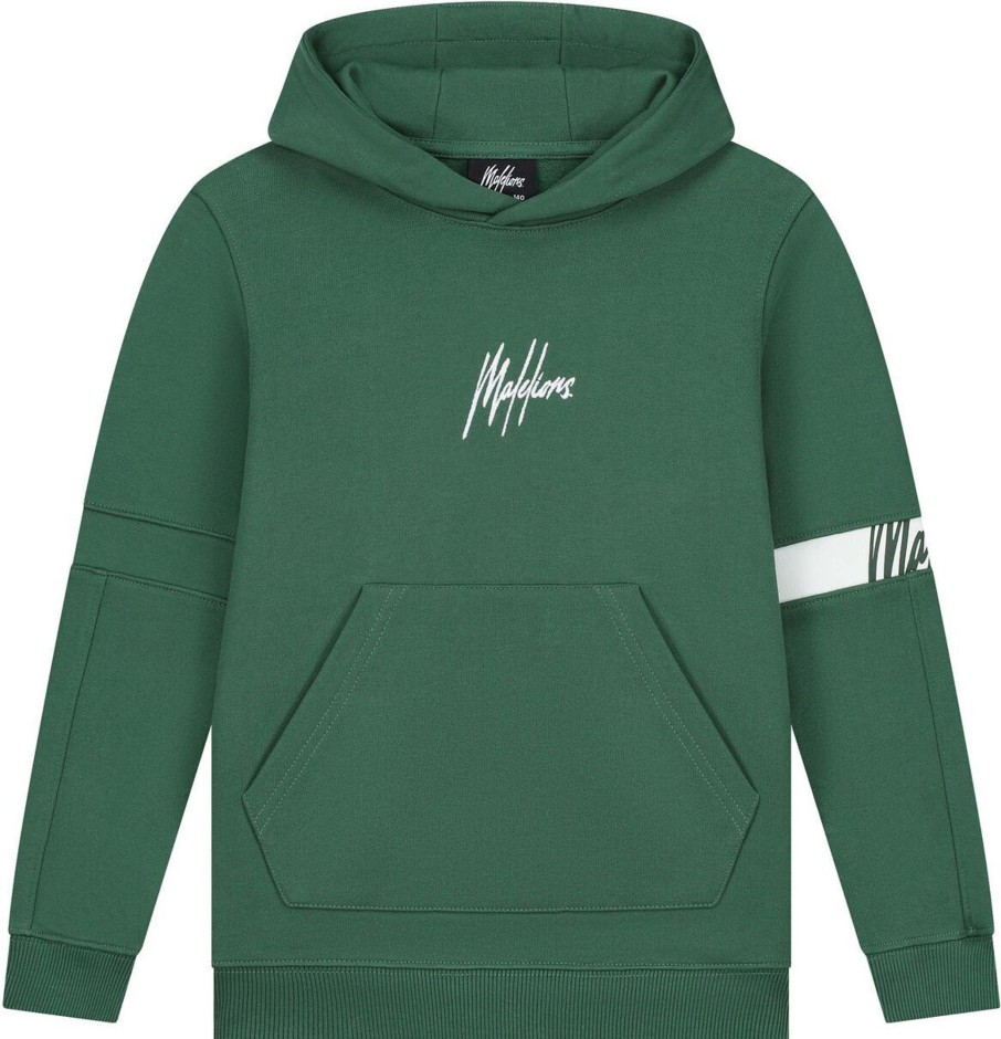 Kids Malelions Truien | Malelions Junior Captain Hoodie Groen