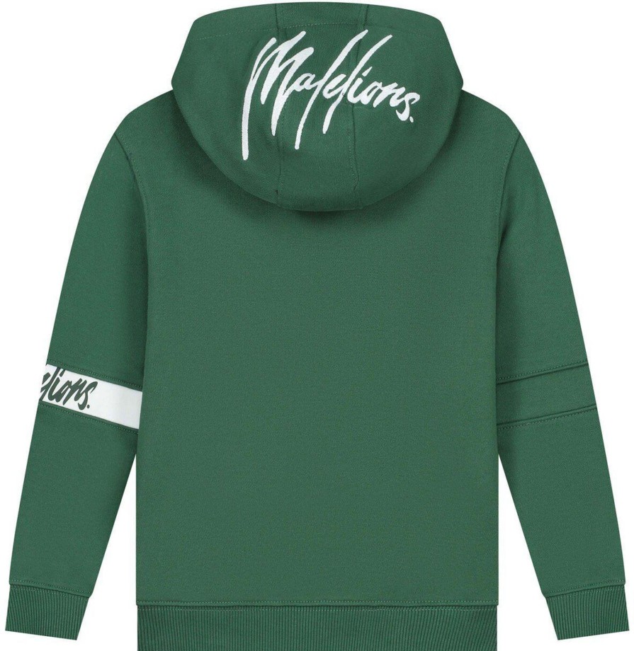 Kids Malelions Truien | Malelions Junior Captain Hoodie Groen