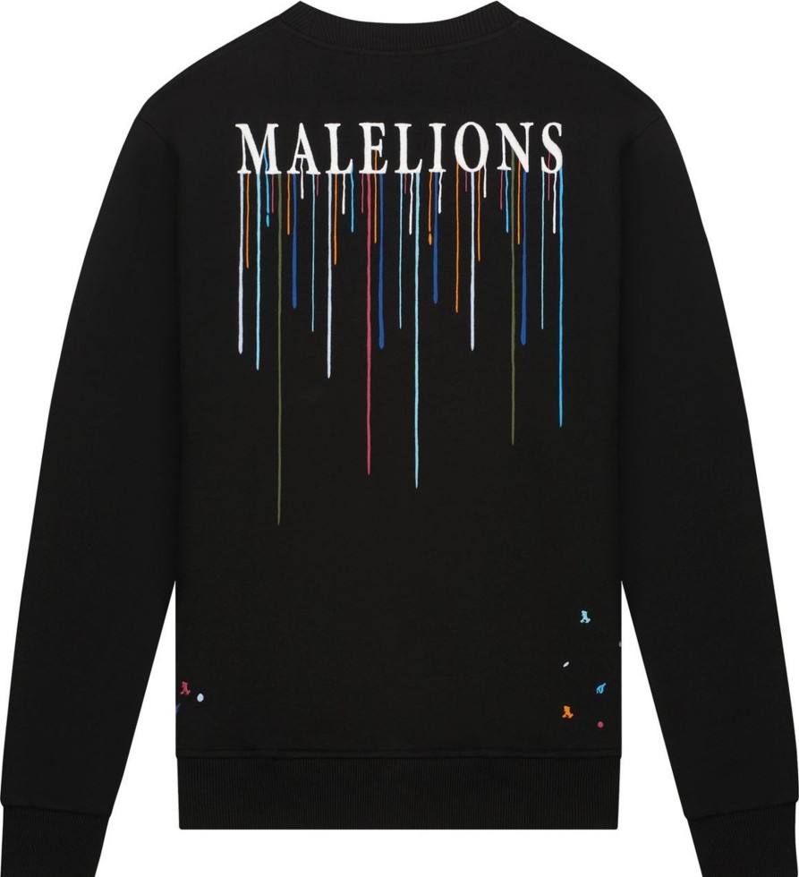 Heren Malelions | Malelions Men Painter Sweater Zwart