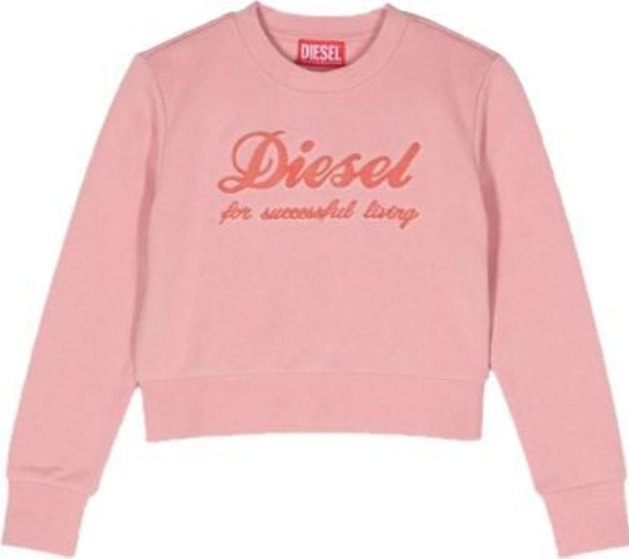 Kids Diesel Truien | Diesel Sweaters Pink Neutraal