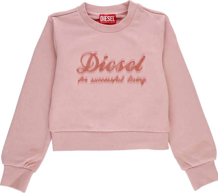 Kids Diesel Truien | Diesel Sweaters Pink Neutraal