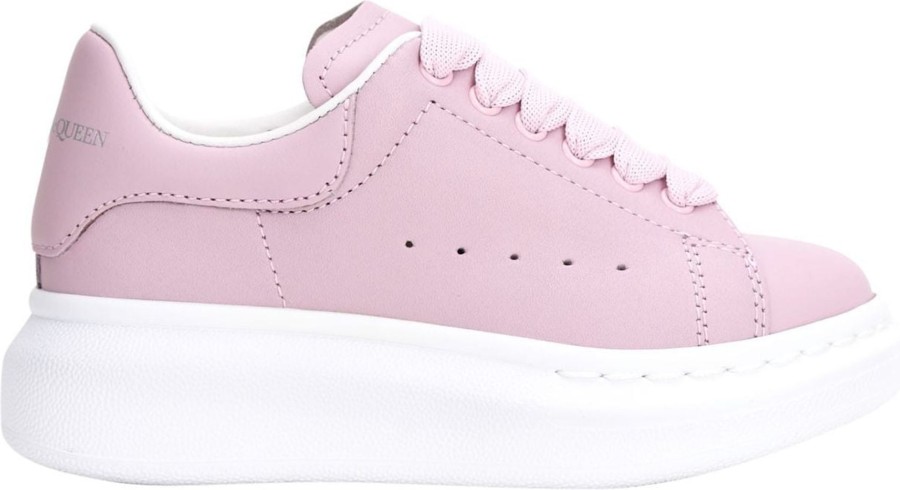 Kids Alexander McQueen Sneakers | Alexander Mcqueen Molly Sneaker Pink-Pink Roze