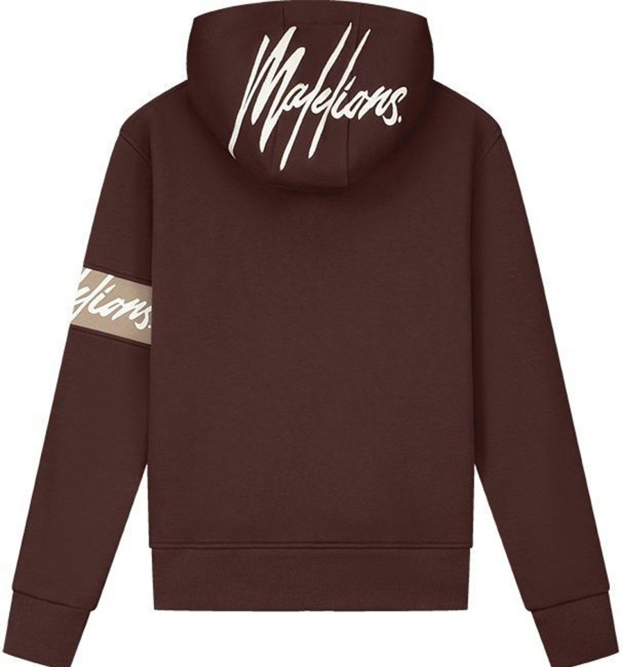 Dames Malelions | Malelions Women Captain Hoodie - Brown Bruin