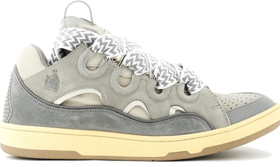 Dames Lanvin | Lanvin Curb Sneaker Grey Grijs