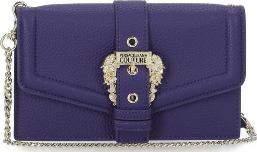 Dames Versace Jeans Couture | Versace Jeans Couture Bags Purple Blauw