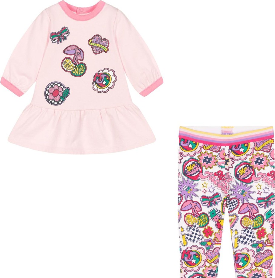 Kids Marc Jacobs Sets | Marc Jacobs Marc Jacobs Baby Meisjes Setjes Licht Roze Roze