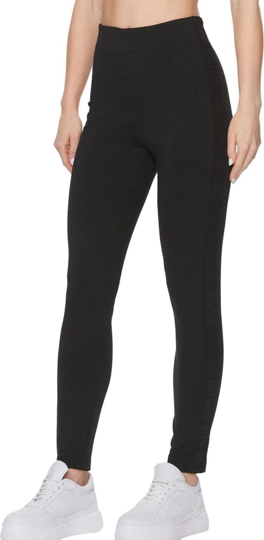 Dames Guess | Guess V4Rb15-Kc3X2/Jblk Giulia Leggings Zwart