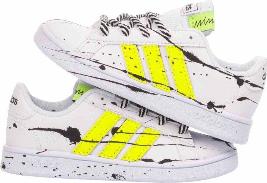 Kids Adidas Schoenen | Adidas Adidas Advantage White, Fluorescent Wit