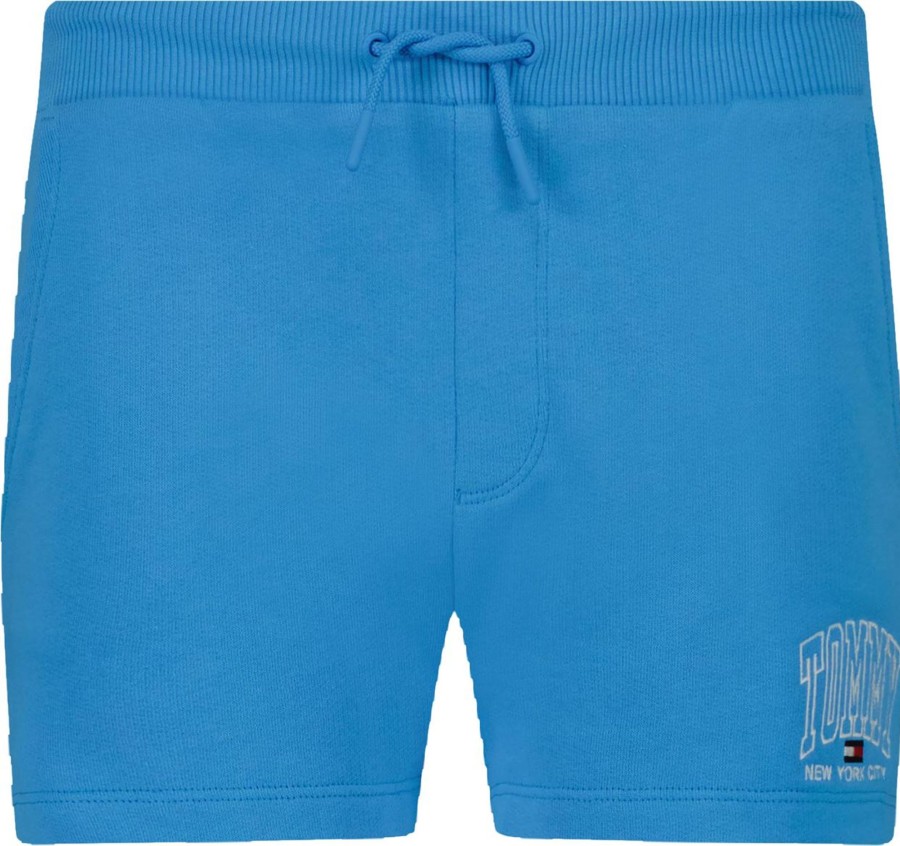 Kids Tommy Hilfiger Shorts | Tommy Hilfiger Tommy Hilfiger Kinder Meisjes Shorts Blauw Blauw