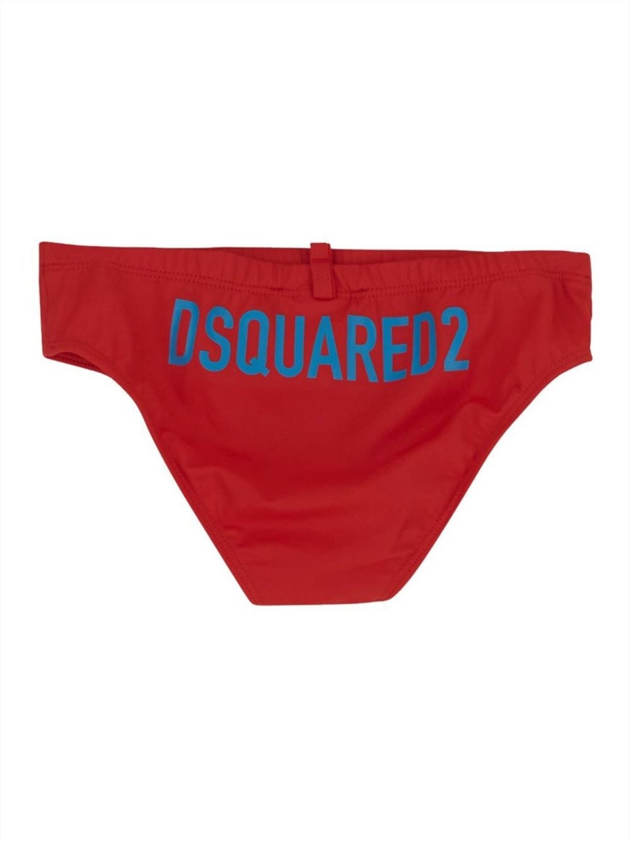 Kids Dsquared2 Badkleding | Dsquared2 Beachwear Rood