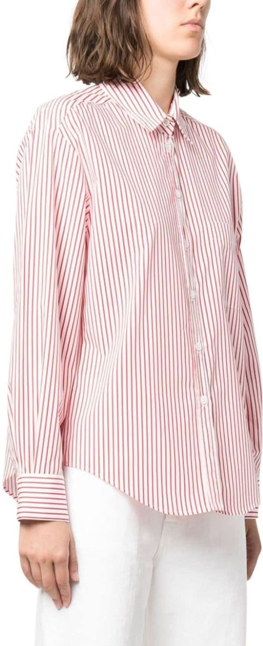 Dames Emporio Armani | Emporio Armani Shirts Red Rood