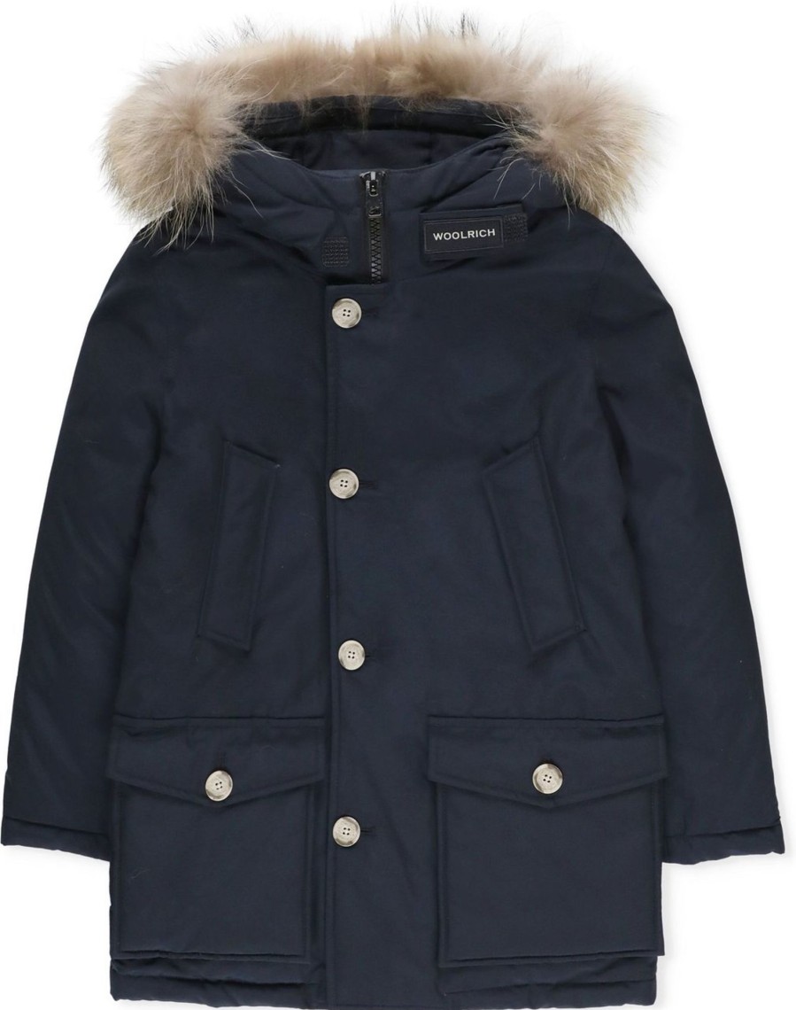 Kids Woolrich Jassen | Woolrich Woolrich Coats Blue Blauw