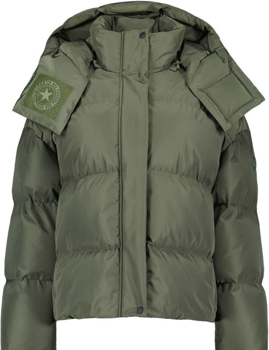 Dames Airforce | Airforce Gia Puffer Groen