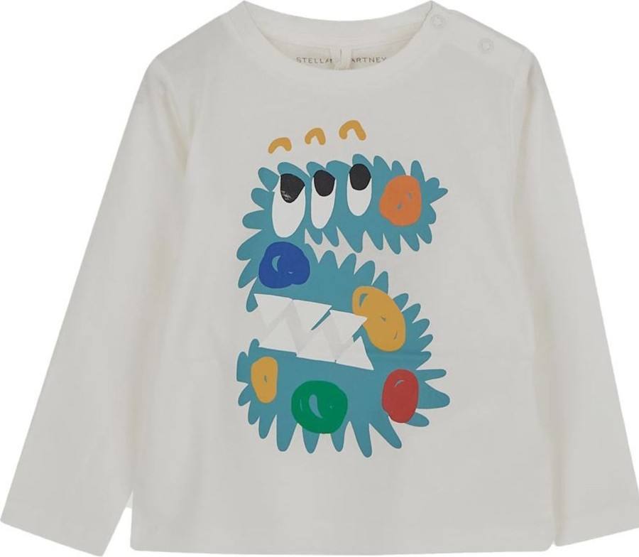 Kids Stella McCartney Sets | Stella Mccartney Long Sleeves T-Shirt Wit