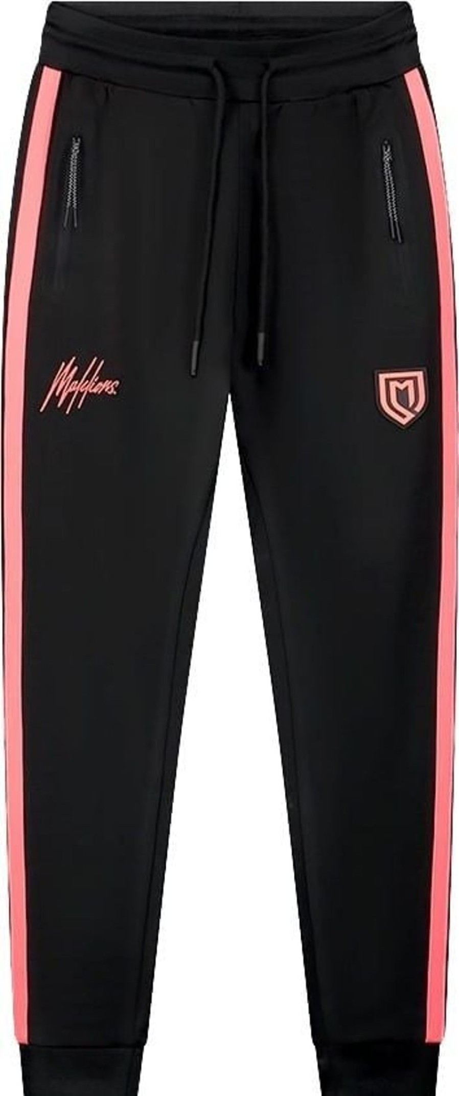 Heren Malelions | Malelions Sport Academy Trackpants - Black/Re Zwart