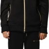 Kids My Brand Sets | My Brand Gold Zipper Tracksuit Zwart