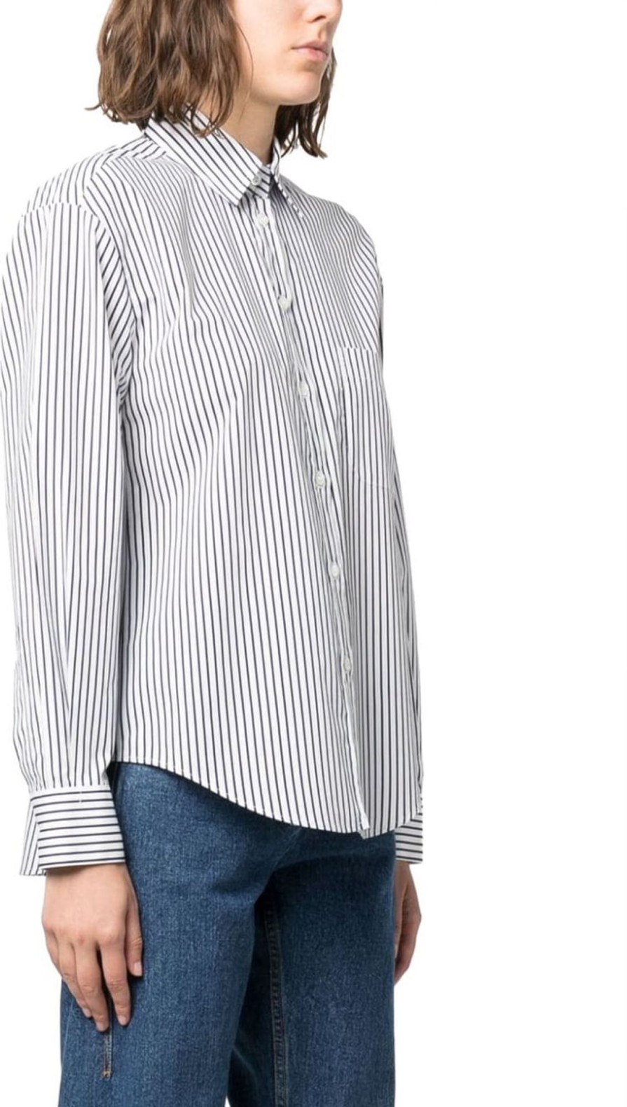 Dames Emporio Armani | Emporio Armani Shirts Blue Blauw