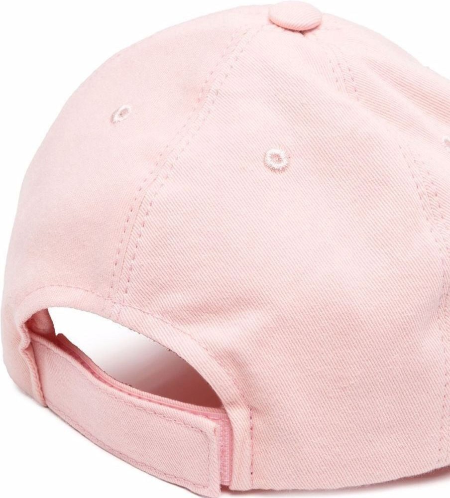 Kids Palm Angels Mutsen & Petten | Palm Angels Logo Baseball Cap Pink Roze